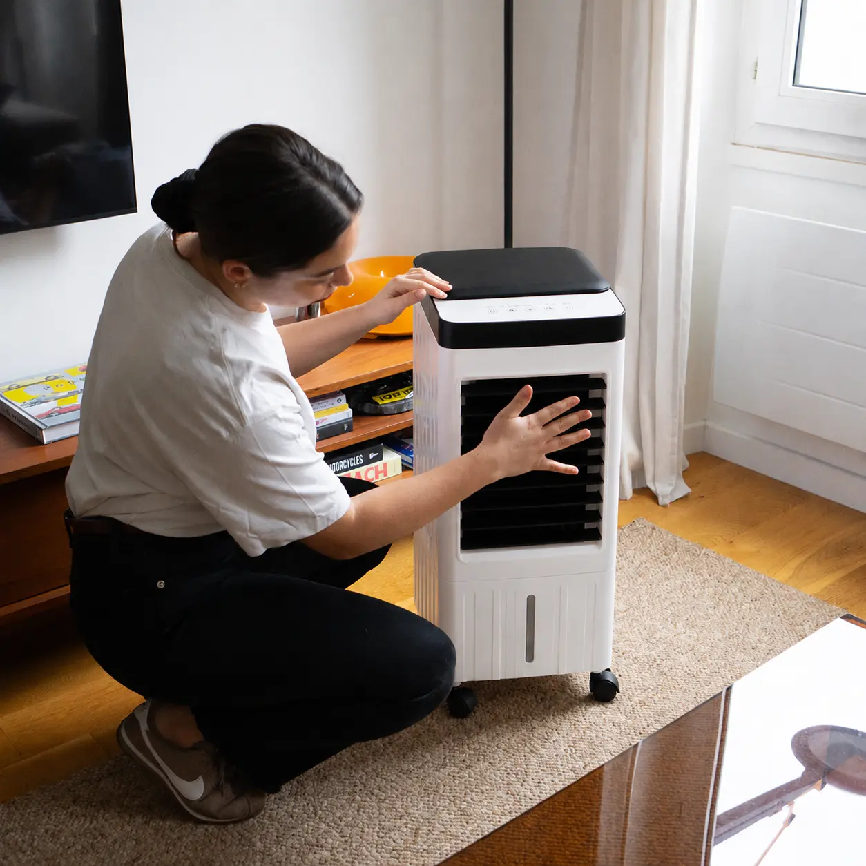 VentCool Polara — rafraîchisseur portable, prêt à l'emploi sans installation